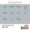 AK Interactive AK11162 SPECTRUM BLUE – STANDARD 17ml
